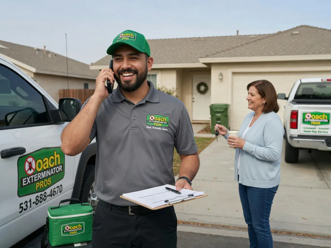 Pest Control Roach Exterminator Mount Hope, OH FAQs